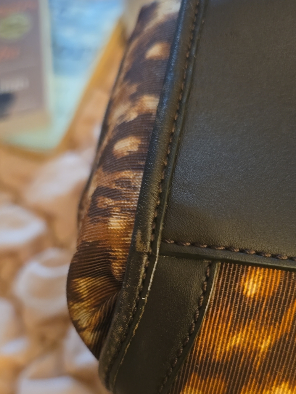 Coach Madison Phoebe Ocelot Bag - Picture 8 of 10